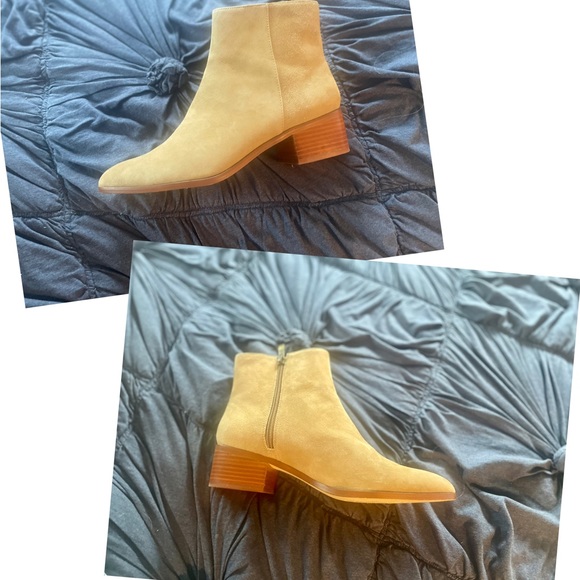 J. Crew Suede Walker Ankle Boots Sz. 9 - Picture 5 of 8